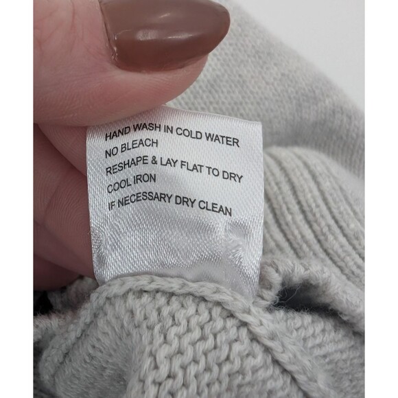 Pink Pineapple MVP "More Veuve Please" Gray Cotton Sweater Size XS-Med - Picture 6 of 6